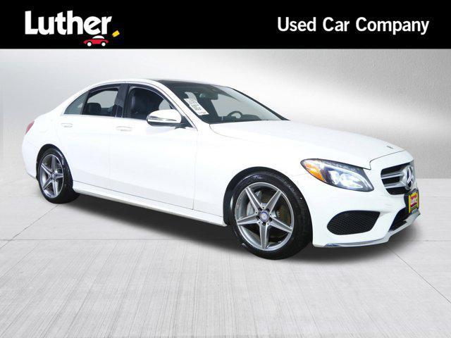 used 2017 Mercedes-Benz C-Class car, priced at $22,997