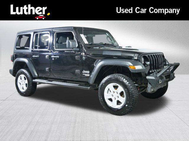 used 2018 Jeep Wrangler Unlimited car, priced at $23,998