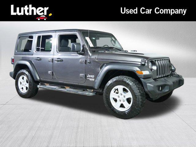 used 2020 Jeep Wrangler Unlimited car, priced at $27,268