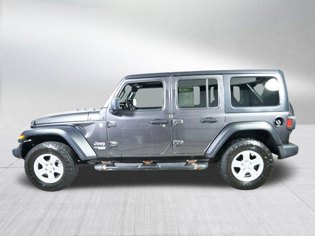 used 2020 Jeep Wrangler Unlimited car, priced at $27,268