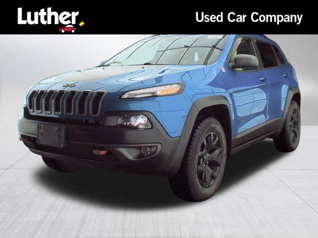 used 2018 Jeep Cherokee car, priced at $20,168