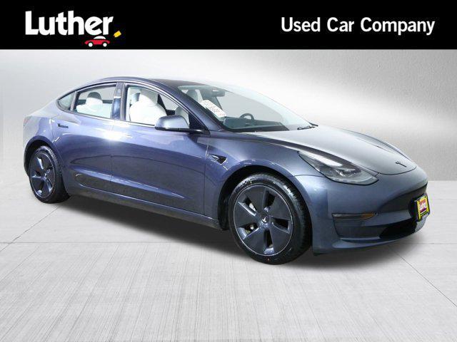used 2022 Tesla Model 3 car, priced at $23,998