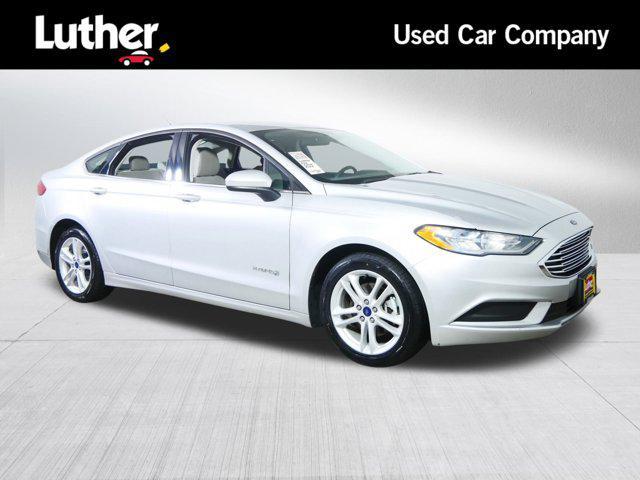 used 2018 Ford Fusion Hybrid car, priced at $15,998