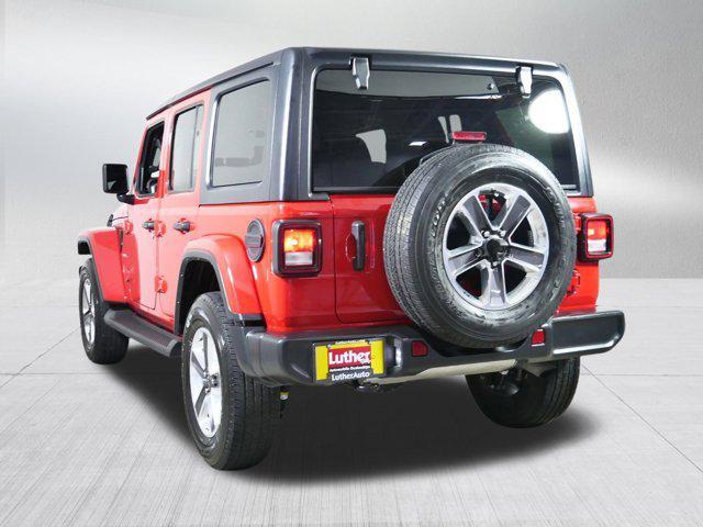 used 2021 Jeep Wrangler Unlimited car, priced at $35,688