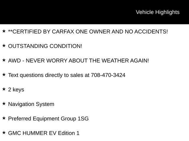 used 2024 GMC HUMMER EV SUV car, priced at $72,000