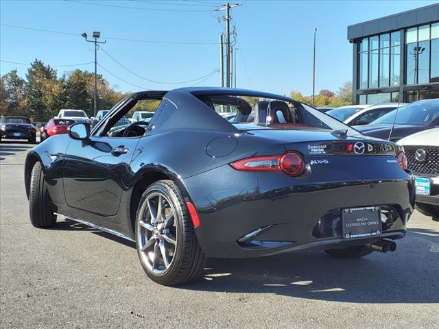 used 2021 Mazda MX-5 Miata RF car, priced at $26,995