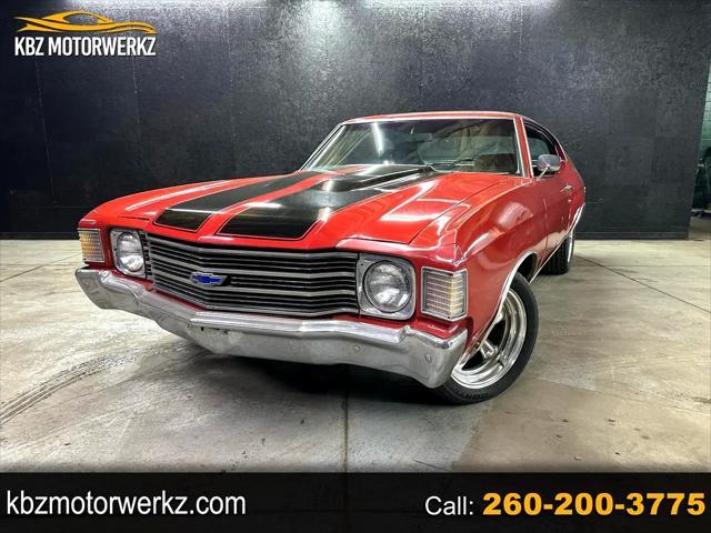 used 1972 Chevrolet Chevelle car, priced at $34,995