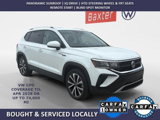 used 2022 Volkswagen Taos car, priced at $25,000