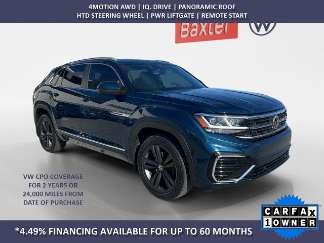 used 2022 Volkswagen Atlas Cross Sport car, priced at $33,998