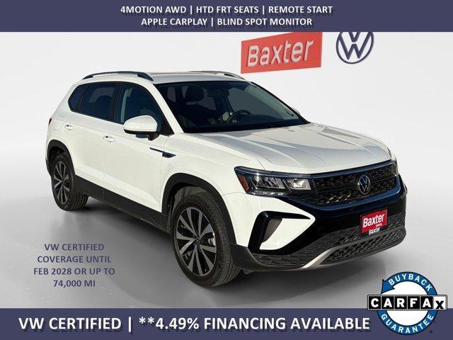 used 2022 Volkswagen Taos car, priced at $22,850