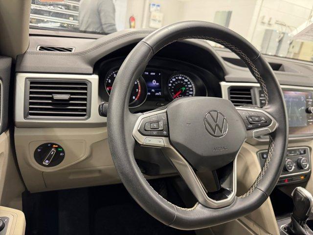 used 2021 Volkswagen Atlas car, priced at $30,000