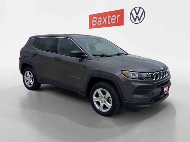 used 2023 Jeep Compass car, priced at $23,500
