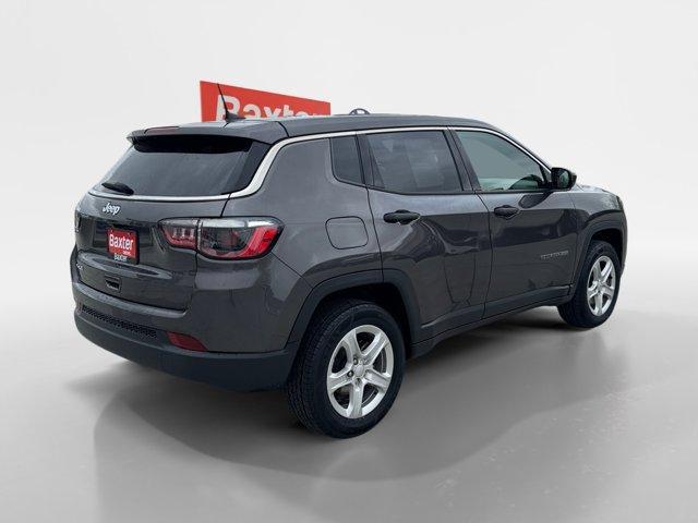 used 2023 Jeep Compass car, priced at $23,500