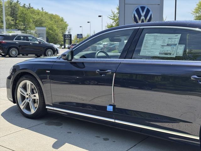 new 2025 Audi A8 car, priced at $101,590