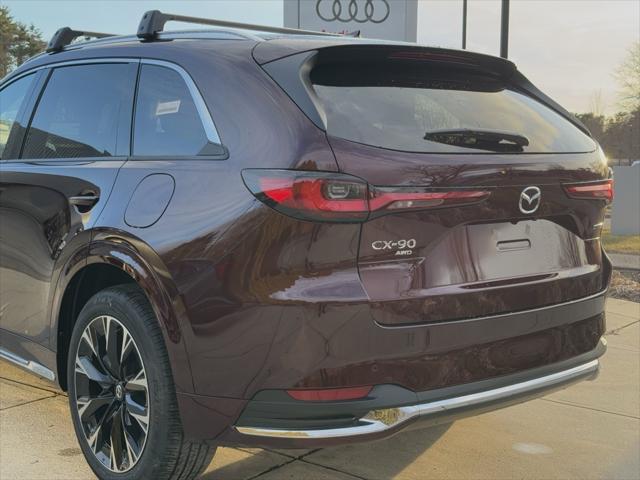 new 2025 Mazda CX-90 car, priced at $55,700