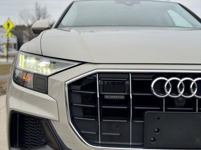 used 2021 Audi Q8 car, priced at $38,700