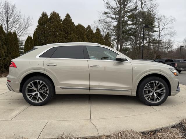 used 2021 Audi Q8 car, priced at $38,700