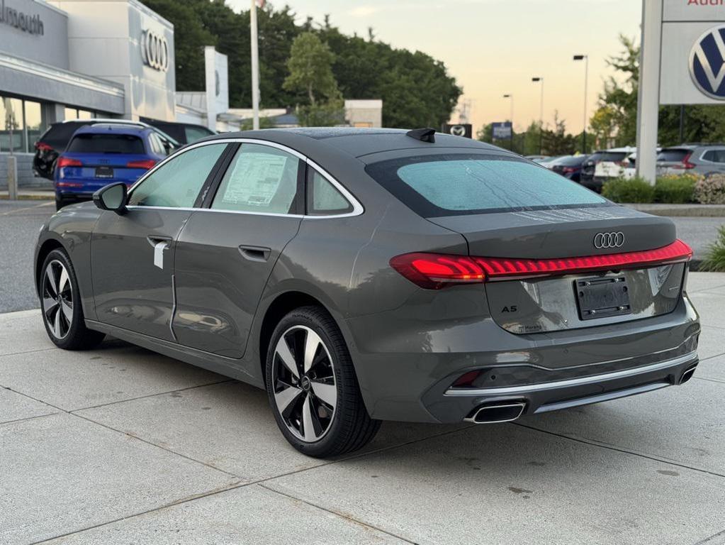 new 2025 Audi A5 car, priced at $53,955