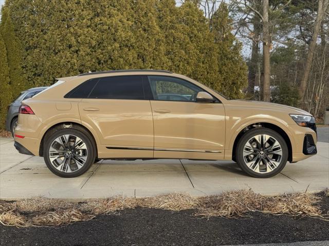 new 2025 Audi Q8 car, priced at $84,595