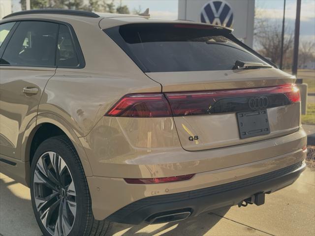 new 2025 Audi Q8 car, priced at $84,595