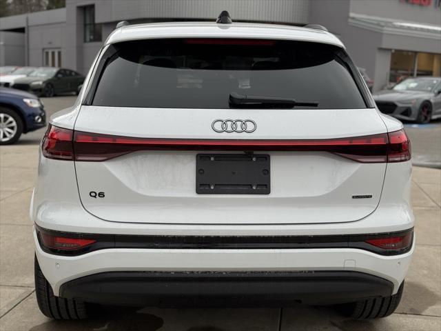 new 2025 Audi Q6 e-tron car, priced at $74,580