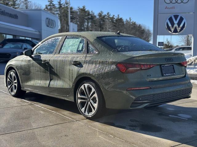 new 2025 Audi A3 car, priced at $73,740