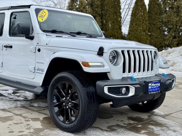 used 2023 Jeep Wrangler 4xe car, priced at $32,303