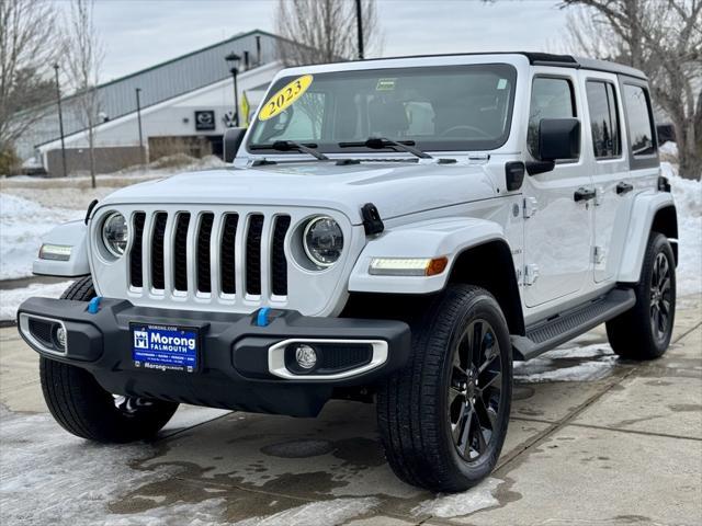 used 2023 Jeep Wrangler 4xe car, priced at $32,303