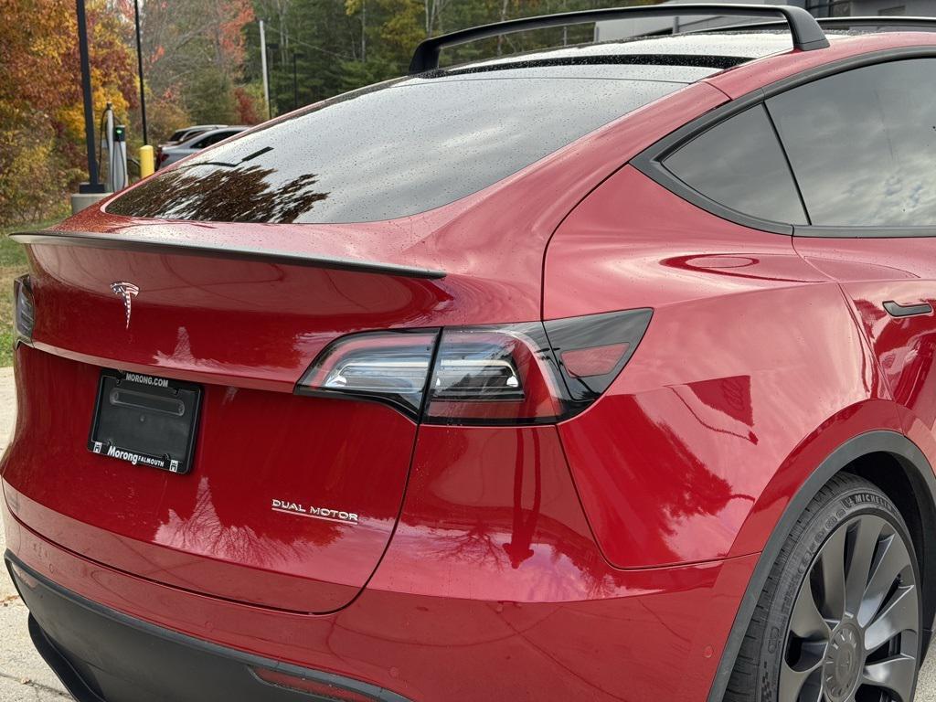 used 2022 Tesla Model Y car, priced at $27,000