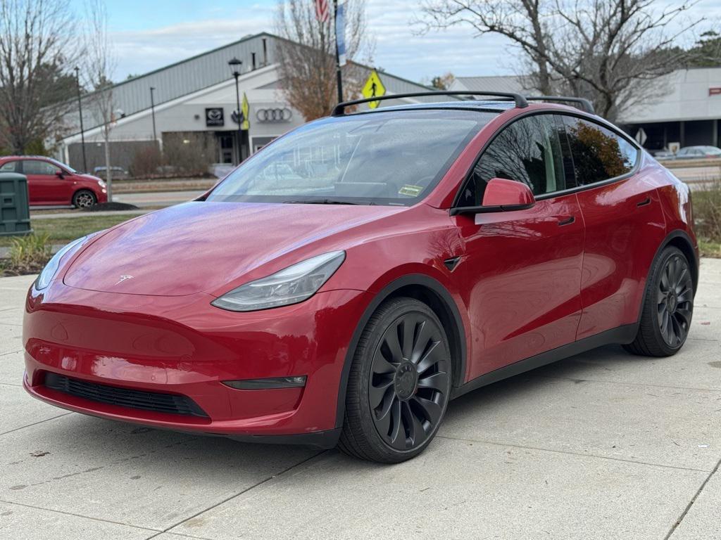 used 2022 Tesla Model Y car, priced at $27,000