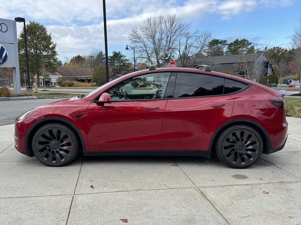 used 2022 Tesla Model Y car, priced at $27,000
