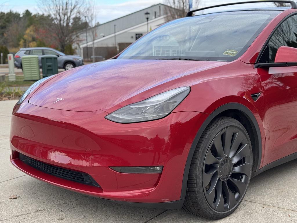used 2022 Tesla Model Y car, priced at $27,000