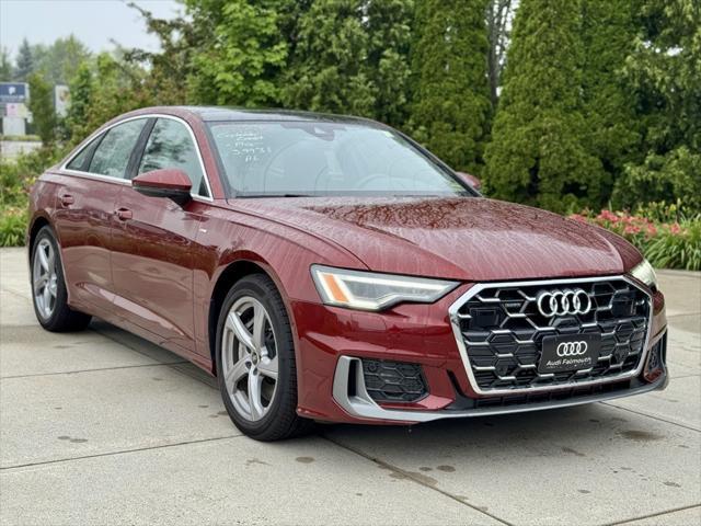 new 2025 Audi A6 car, priced at $70,035