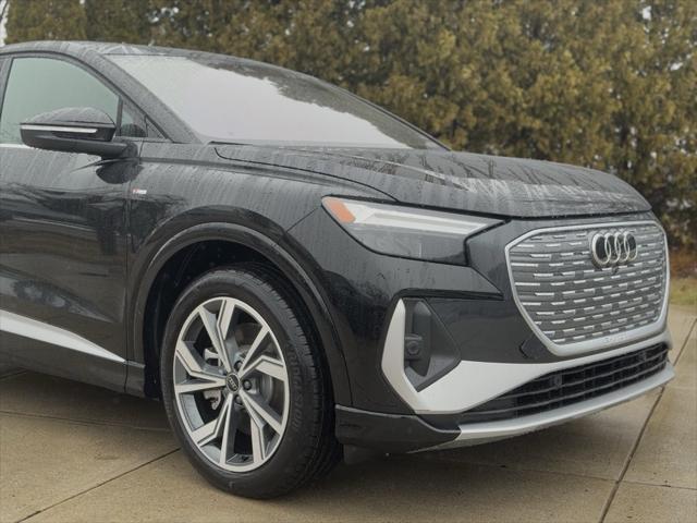 new 2025 Audi Q4 e-tron Sportback car, priced at $65,770