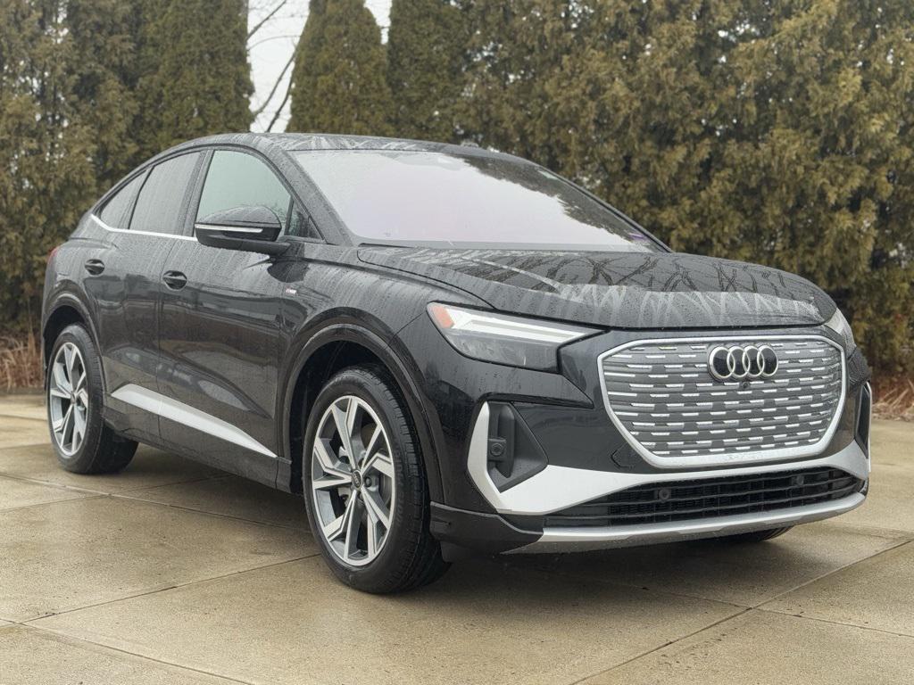 new 2025 Audi Q4 e-tron Sportback car, priced at $65,770