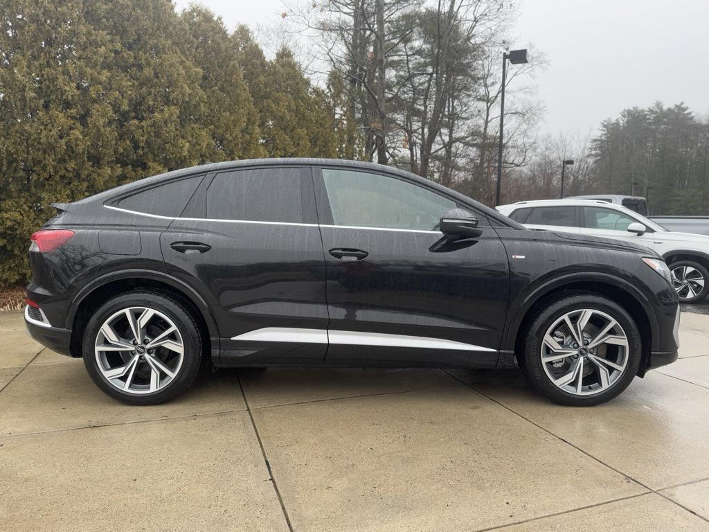 new 2025 Audi Q4 e-tron Sportback car, priced at $65,770