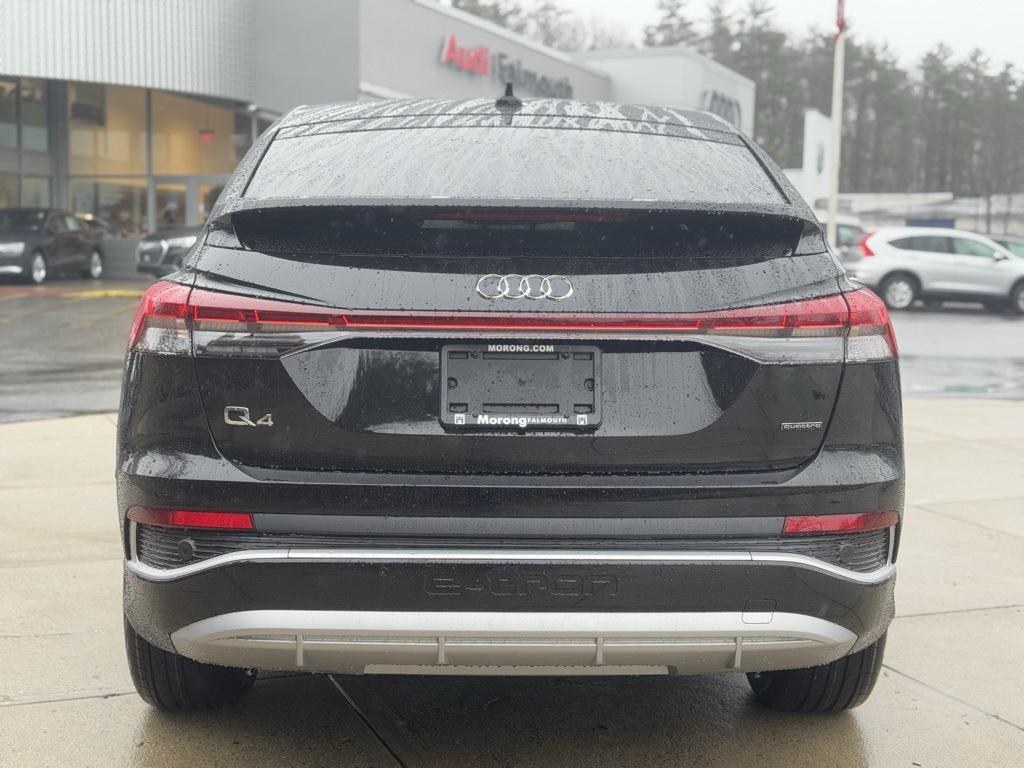 new 2025 Audi Q4 e-tron Sportback car, priced at $65,770