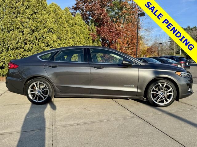 used 2019 Ford Fusion Hybrid car, priced at $18,400