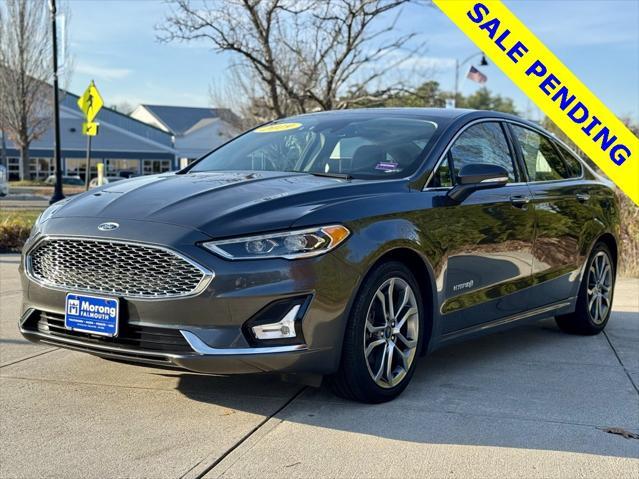 used 2019 Ford Fusion Hybrid car, priced at $18,400