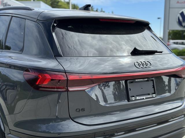 new 2025 Audi Q6 e-tron car, priced at $75,155