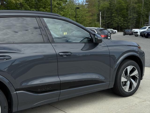 new 2025 Audi Q6 e-tron car, priced at $75,155