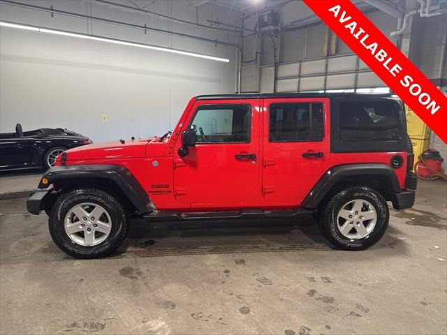 used 2016 Jeep Wrangler Unlimited car, priced at $21,108