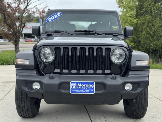 used 2022 Jeep Wrangler car, priced at $28,500