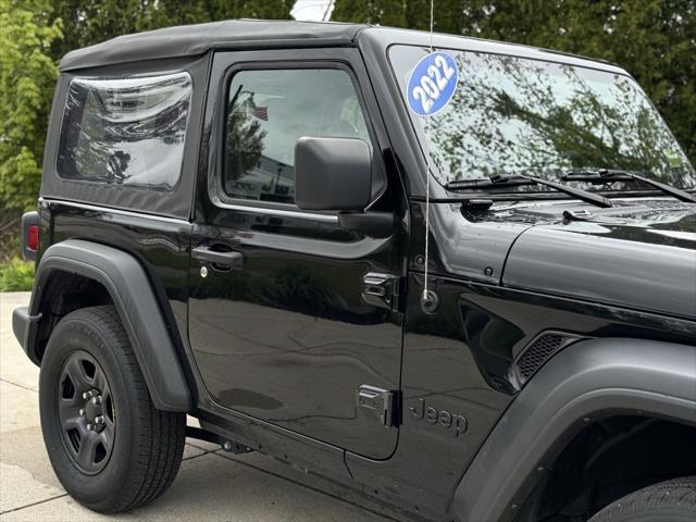 used 2022 Jeep Wrangler car, priced at $28,500