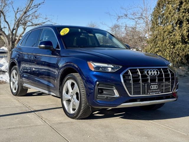 used 2021 Audi Q5 car, priced at $28,975