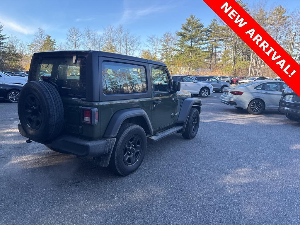 used 2021 Jeep Wrangler car, priced at $26,403