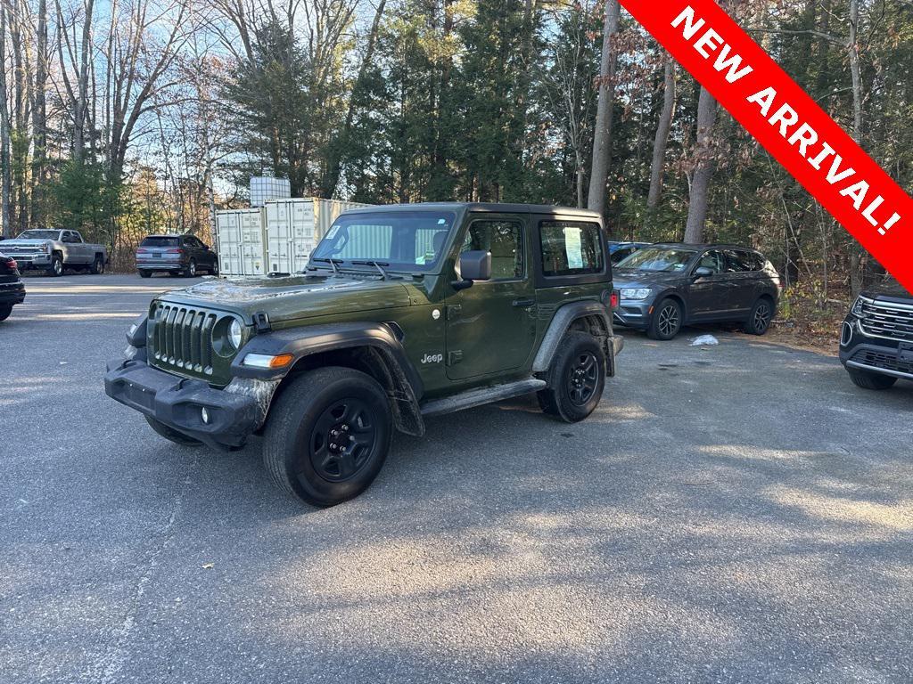 used 2021 Jeep Wrangler car, priced at $26,899