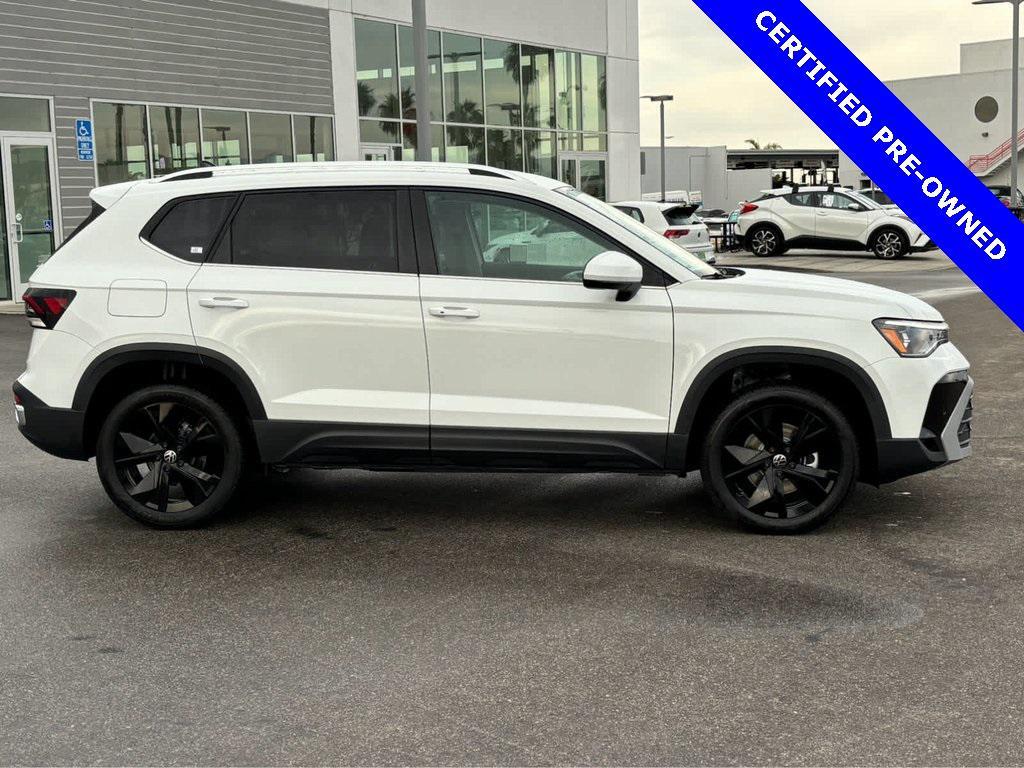 used 2025 Volkswagen Taos car, priced at $28,161