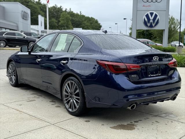 used 2021 INFINITI Q50 car, priced at $37,555