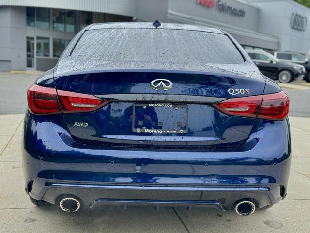 used 2021 INFINITI Q50 car, priced at $37,555